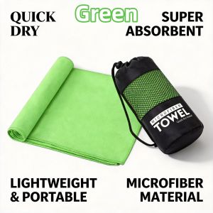 SoraX 1 Pcs Quick-drying Absorbent Bath Towel Quick Dry Towel Microfiber Camping Towel 160*80cm/50*120cm/76*152cm/80*40cm