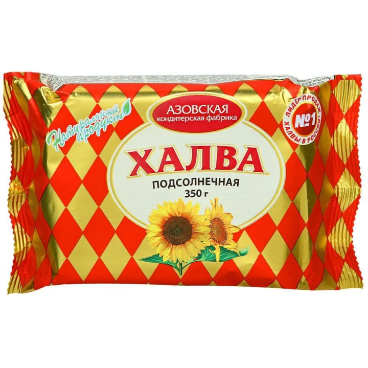 Халва Азовская кондитерская фабрика подсолнечная 350 г | Lazada Thailand