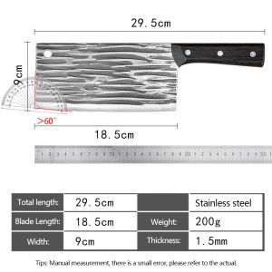 มีดอีโต้ มีดทำครัว มีดปังตอ มีดปังตอสับกระดูก มีดแล่ เกรดพรีเมี่ยม สแตนเลสคุณภาพดี มีดหั่นหมู