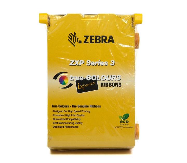Zebra ZXP Series 3 True Colors Ribbons YMCKO 200 Images Part Number 