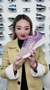 Spring and Autumn Sports Womens Shoes 2026 New Gradient Casual Sports Shoes Mesh Breathable Soft Sole Womens Shoes