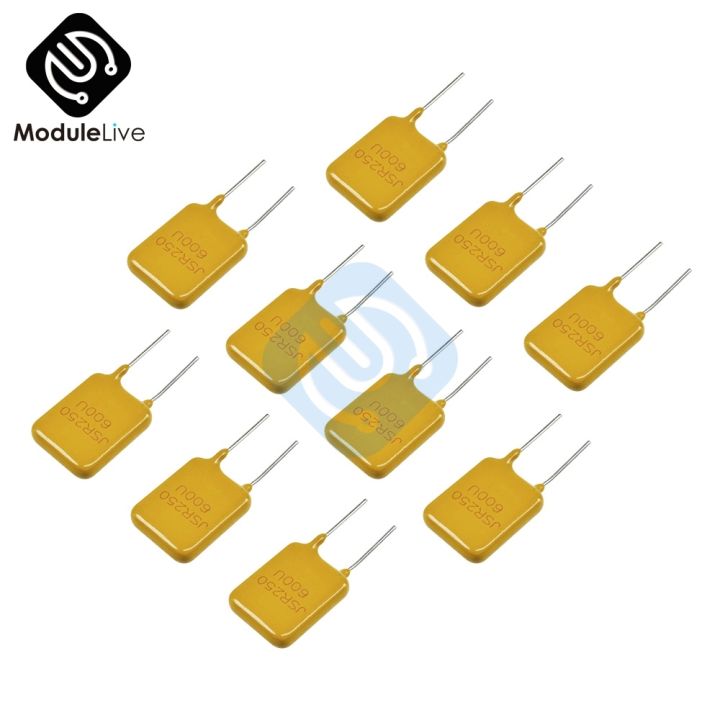 10Pcs PolySwitch Resettable Fuse Poly Switch Fuse Polyfuse 0.65A 250V ...