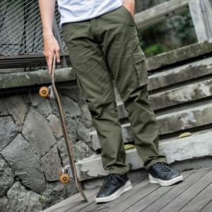 BAPIN Celana Cargo Panjang Pria Army Green - Long Cargo Pants