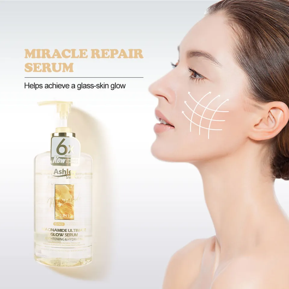 ボディローション Ashley shine niacinamide pure serum 3pcs Ashley Shine NIACINAMIDE Pure Serum - for Face and Body +