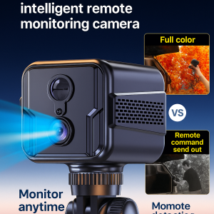 4G Remote Intelligent Surveillance 4K HD Smart Remote Camera Night Vision Surveillance Mobile Detection Wide Angle Full Color