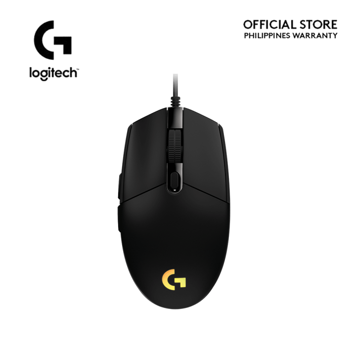 Logitech Gaming Mouse G203 2nd Gen 8,000 DPI, Rainbow Optical Effect LIGHTSYNC RGB Wired