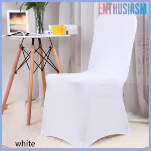 【Enthusiasm】🌟🌟【Hot Sale】🎈 เก้าอี้งานแต่งงาน1ชิ้นผ้าคลุมยืดโพลีเอสเตอร์สำหรับร้านอาหารงานเลี้ยงโรงแรมห้องอาหารที่คลุมเก้าอี้อเนกประสงค์