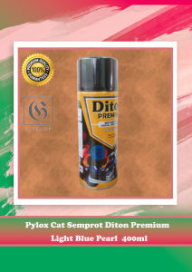 Pylox Cat Semprot Diton Premium Light Blue Pearl 400ml