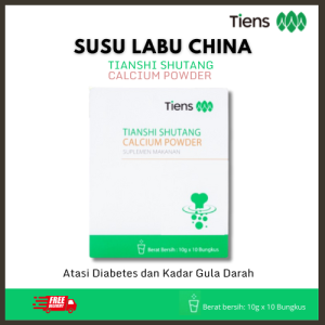 Susu Labu Cina Tiens – Susu Herbal Alami untuk Diabetes dengan Kebaikan Kalsium + Penghantaran Percuma