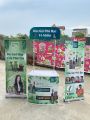 Quầy bán hàng di động, booth bán hàng di động, Booth Sampling, đặt tại các điểm quảng bá sản phẩm. 