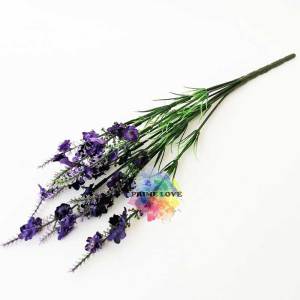 Bunga Rumput Lavender Artifisial Perlangkapan Dekor Meja Cafe - AF18