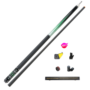 KONLLEN AMG Carbon Fiber Pool Cue Stick 12.5mm Tip 3*8 Joint Pin Professional Taper Low Deflection Billard