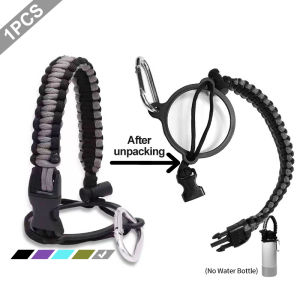 Hydro Flask Rope Handle Aquaflask Accessories Paracord Handle Strap Water Bottle Rope Handle for Hydro Flask Wide Mouth Insulated Bottles Paracord Handle Strap