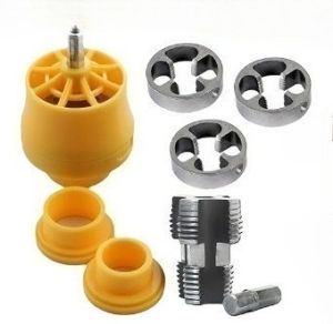 8 Buah Alat Pembuat Senai Ulir Pipa 8PCS Thread Kit Maker 1" 1/2" 3/4" Senai Drat Ulir Cocok Untuk Latihan Listrik