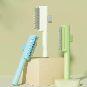 Professional Grooming Comb Fine Tooth Dog Comb Effective Float Hair Remover for Gentle Grooming