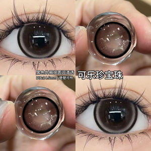 (6 monthes)  14.5mm Cute Large-diameter Glasses Beautiful Eyes 雾面雪山日常素颜网红同款美瞳大直径可爱大美目隐形眼镜