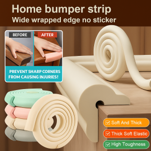 Children S Anti Collision Strips Anti Bumping Strips Edge Corners Table Corners Soft Stickers to Protect Baby Door Frames and Prevent Head Collisions儿童海绵防撞条