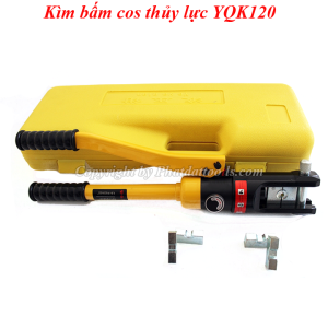 Kìm bấm cos thủy lực YQK120-Kìm ép đầu cos thủy lực hàm tối đa 120mm2-Bảo hành 6 tháng