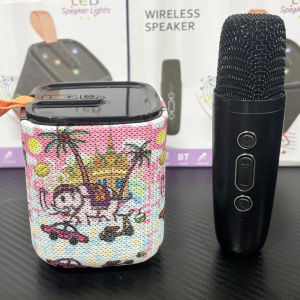 KBQ 2301ช้างไทย Thai Flag ลำโพงบลูทูธ ลำโพงบลูทูธ K12 แบบพกพาไมโครโฟนคู่ ลำโพงคาราโอเกะ USB TF AUX ลำโพงบลูทูธแบบพกพา a1