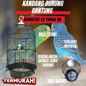 SANGKAR S100 - Kandang Sangkar Rumah Hewan Burung Pleci Murai Lovebird Mini