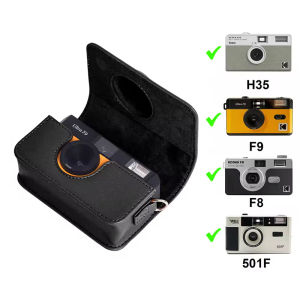 【NEW F】Camera Bag For KODAK EKTAR H35 F9 F8 501F PU Leather Camera Case with Shoulder Strap Camera Lens Protection Cover