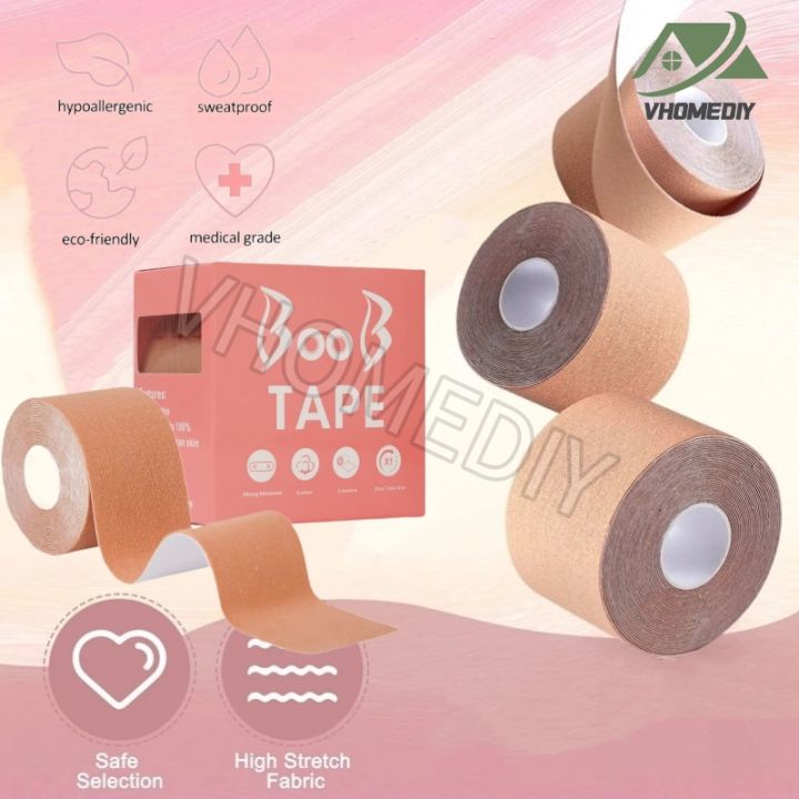 Boob Tape Waterproof Cotton Lift Up Invisible Bra Tape Lazada PH