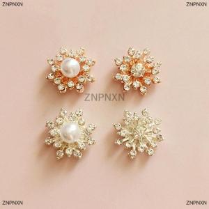 [COD] ZNPNXN Full Flower Alloy Accessories Diy Handmade Hair Accessories Jewelry Materials