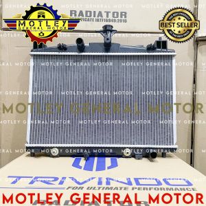 RADIATOR ASSY MAZDA 2 2009 2010 2011 2012 2013 2014 MATIC MATIK METIC METIK AUTOMATIC MERK TRIVINDO