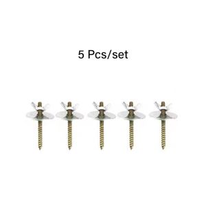 5/10Set Nut Screw Mount Kits Bird Cage Perch Screws Hamster Bird Screw Wing Kitspringboard Breeding Accessories Box Fixing Parrot