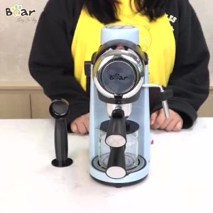 Máy Pha Cà Phê Espresso Bear CF-B02V1 240ml Áp Suất 3.5 Bar Vòi Đánh Bọt Sữa Pha Cappuccino Latte | Bảo Hành 18 Tháng