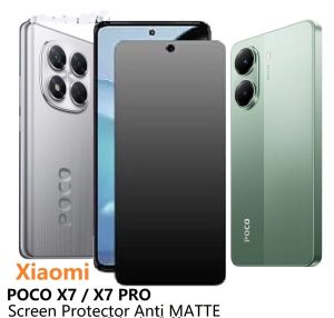 XIAOMI POCOPHONE POCO F7 PRO F7 ULTRA M7 PRO 5G X7 5G X7 PRO 5G C75 ANTI GORES HYDROGEL MATTE DOFT ANTI MINYAK FRONT OR BACK SKIN GARSKIN ANTI JAMUR PELINDUNG DEPAN ATAU BELAKANG