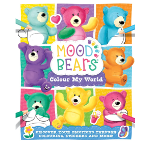 Mood Bears: Colour My World (Colouring book to help children understand their emotions) Paperback (Autumn)