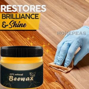 Homepeas® 4pcs Wood Beewax Furniture Care Beeswax Wood Care Wax Solid Wood Protect