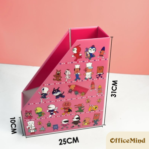 OFFICEMIND กล่องใส่เอกสาร ลายการ์ตูน