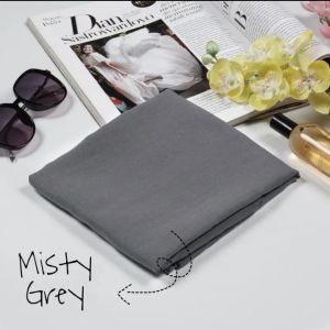 MUTIARA CAHAYA KERUDUNG - JILBAB SEGIEMPAT PARIS PREMIUM SQUARE HIJAB ANTI LETOY COTTON VOAL JAHIT TEPI / SEGIEMPAT PARIS