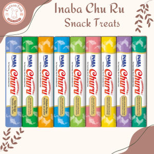 CIAO Inaba Chu Ru Creamy Cats Snack Inaba Churu Snack Treat Kucing