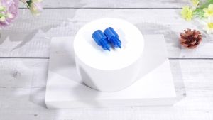 Frienda 2 Pcs Brake Proportioning Valve Bleeder Tool Shuttle Valve Bleed Tool Kit Compatible with Disc/disc/drum Pv2 Pv4 Combination Valves (Blue)
