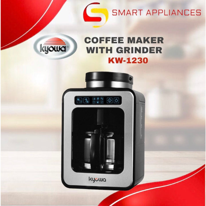 Kyowa Coffee Maker with Grinder KW1230 4 Cups Lazada PH