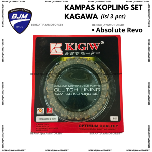 KAMPAS KOPLING SET REVO ABSOLUTE KAGAWA KGW
