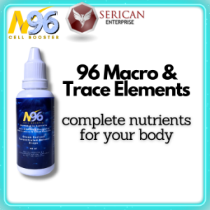 N96 - 海洋营养离子碱化能量富含常量和微量矿物质深海浓缩矿物质滴剂