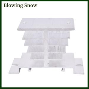 Blowing อ่างความร้อนอลูมิเนียม SSR Solid State Relay กระจายความร้อนขนาดเล็ก