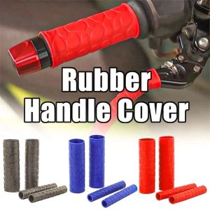 Universal Fit Motorcycle Handle Grip Cover Click Soft Rubber Bar Handle Cover Cycling Handlebar Grip