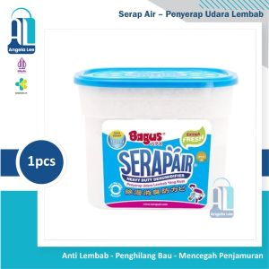 Bagus Serap Air Dehumidifier Box Penyerap Udara Lembab Bau Cegah Ngengat Penjamuran 700ml