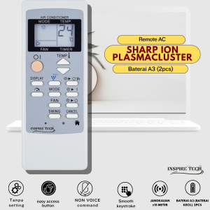 Remote Remot AC Sharp Plasmacluster ION Langsung Pakai