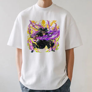 2025new Anime T-shirt simple Design Luffy mens and Womens round Neck shirt black T-shirt