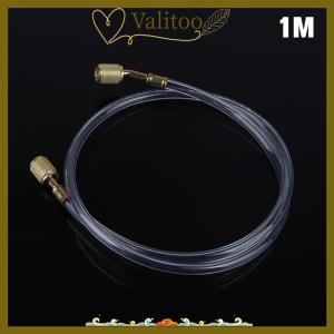 [Valitoo] Air Conditioning Fluoride Hose Add Fluoride Tube Transparent Tool Parts Air Conditioning Fluorine Refrigerant Repair Tool