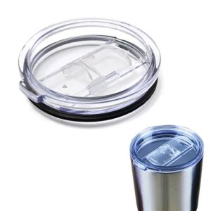 DIANA Transparent Tumbler Lid Plastic Slide Lock Fit Vacuum Lid Durable Spill Proof Drink Mugs Sealer For 20oz/30oz