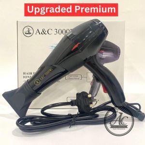 HAIR DRYER ( J&W 3000W IONIC PROFESSIONAL SALON ) 蓝光 负离子 发廊专用 风筒