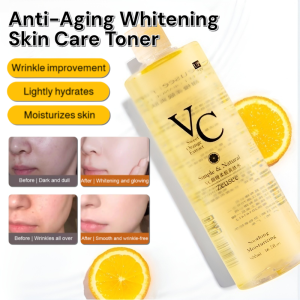 Anti-Aging Whitening Skin Care Toner Large Capacity Moisturizing Water VC Toner Shrinking Pores Hydrating Moisturizing Toner