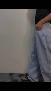 Mens Denim Super Baggy Pants For Mens